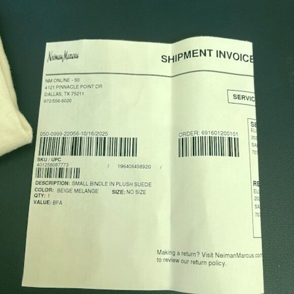 THE ROW Small Bindle Top-Handle Bag in Suede-NWT - Picture 9 of 9